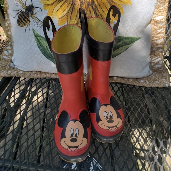 Disney Other - Disney's Mickey Mouse Toddler Rain Boots